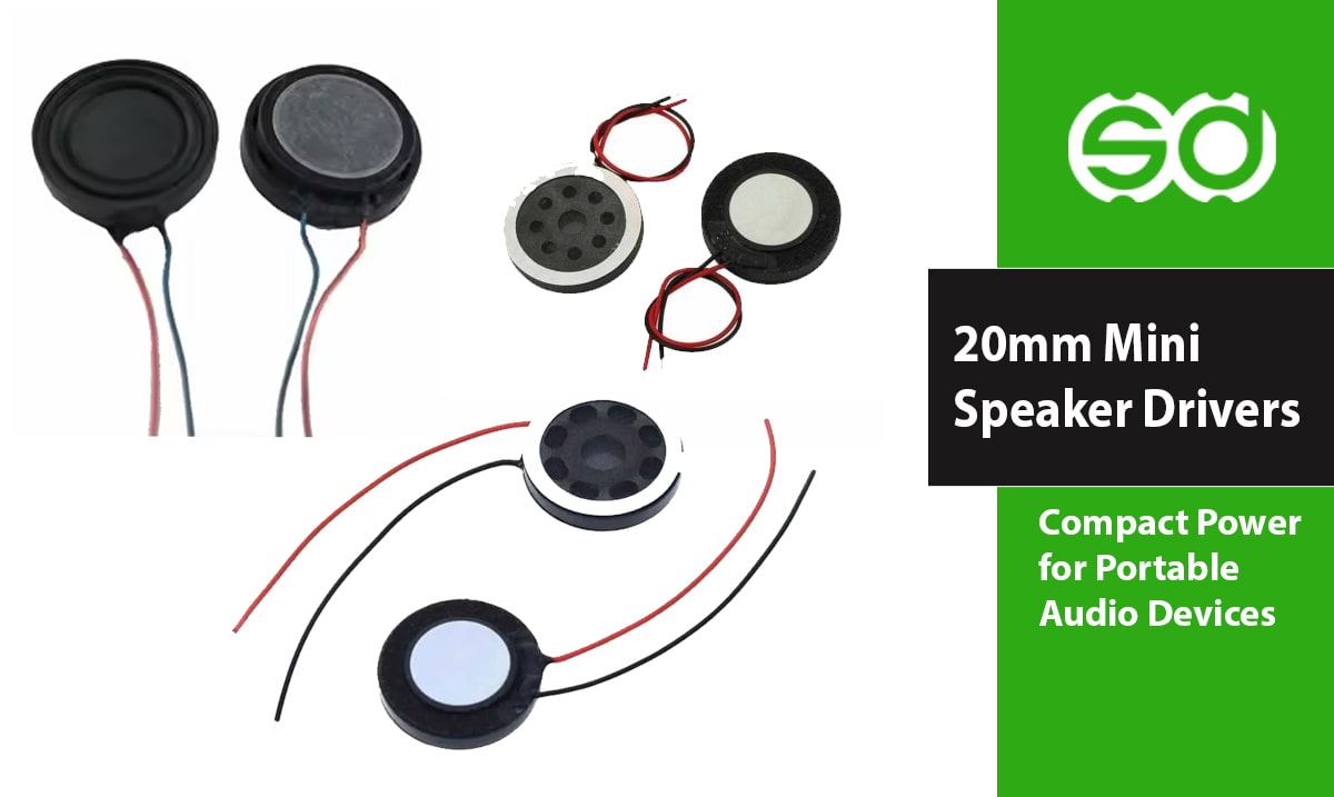 20mm Mini Speaker Drivers: Compact Power for Portable Audio Devices