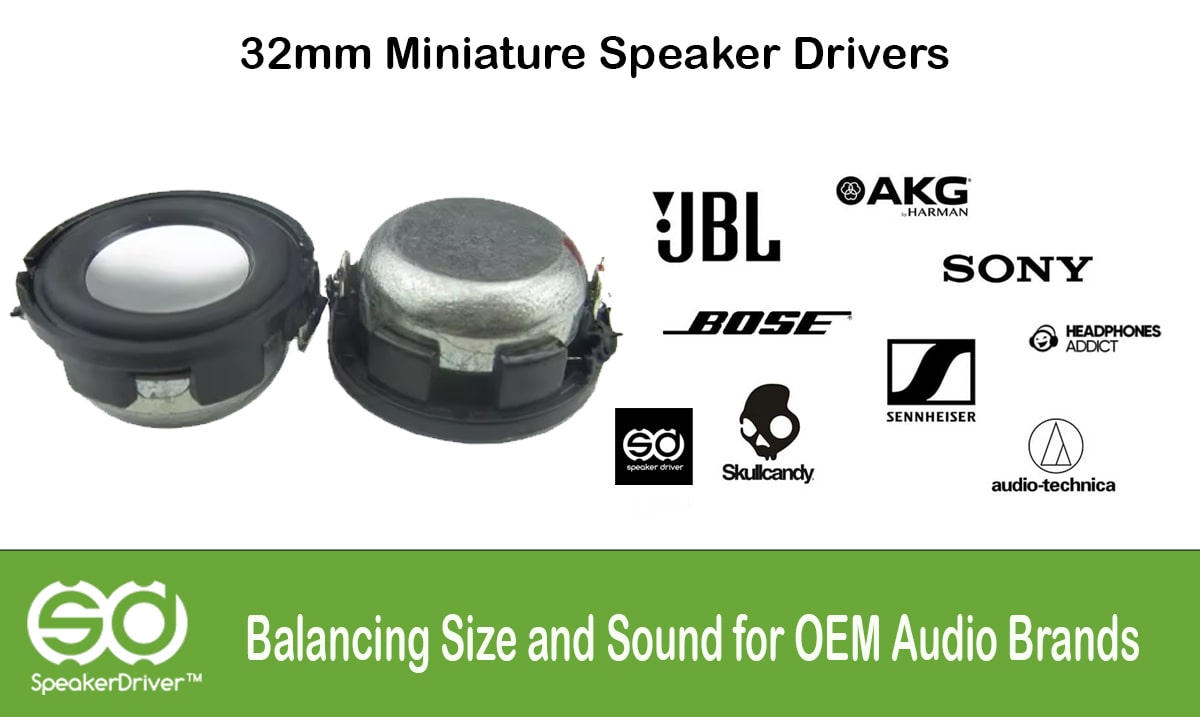 32mm Miniature Speaker Drivers: Balancing Size and Sound for OEM Audio Brands