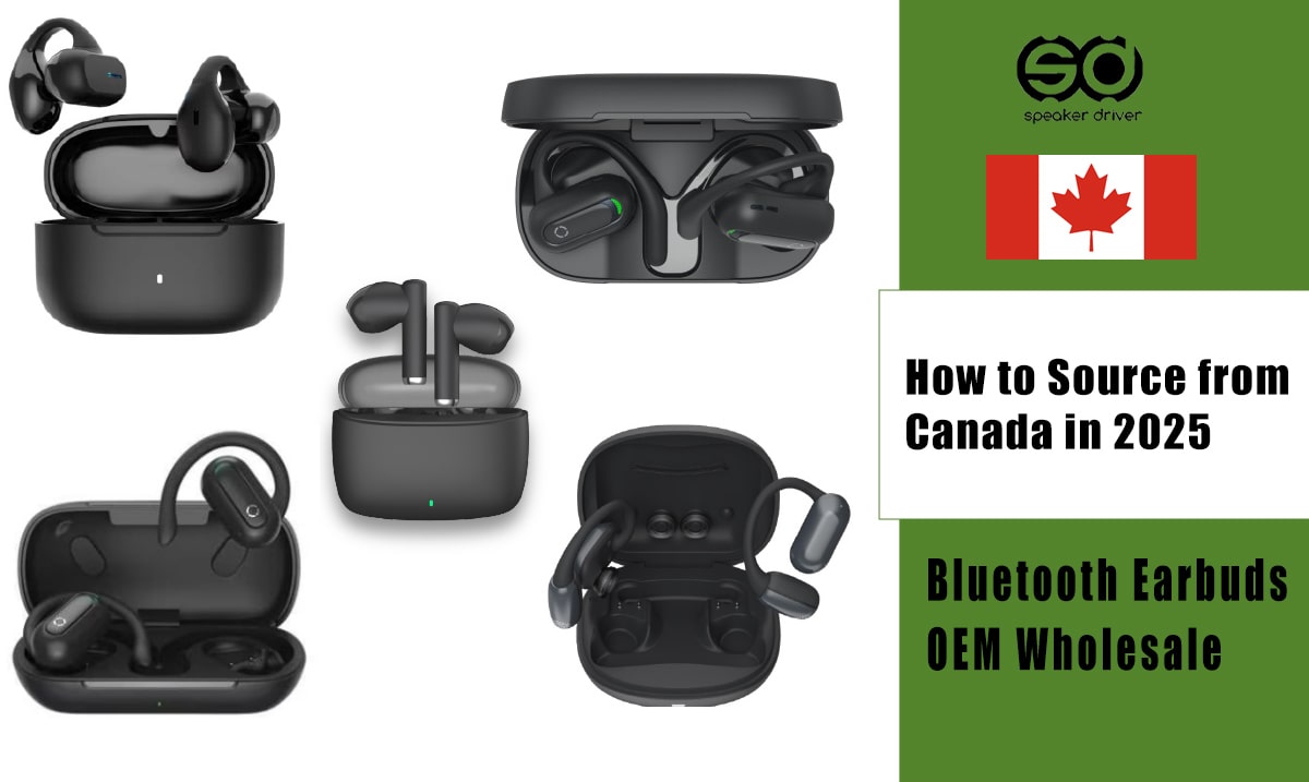 Bluetooth Earbuds OEM Wholesale: How to Source from Canada in 2025