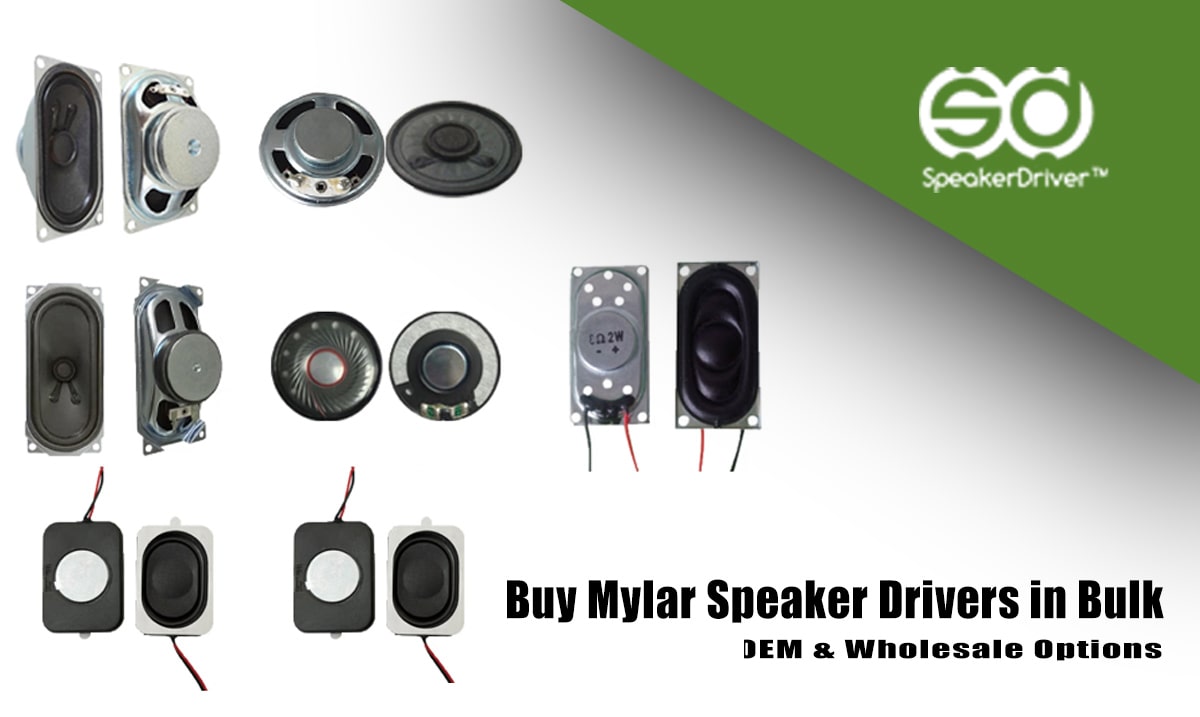 Buy Mylar Speaker Drivers in Bulk – OEM & Wholesale Options