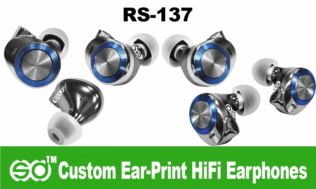 Custom HiFi Earphones RS-137