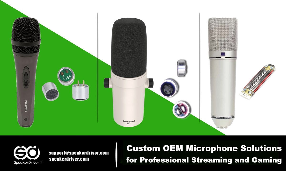 Custom OEM Microphone Solutions for Professional Streaming and Gaming in Developed Countries