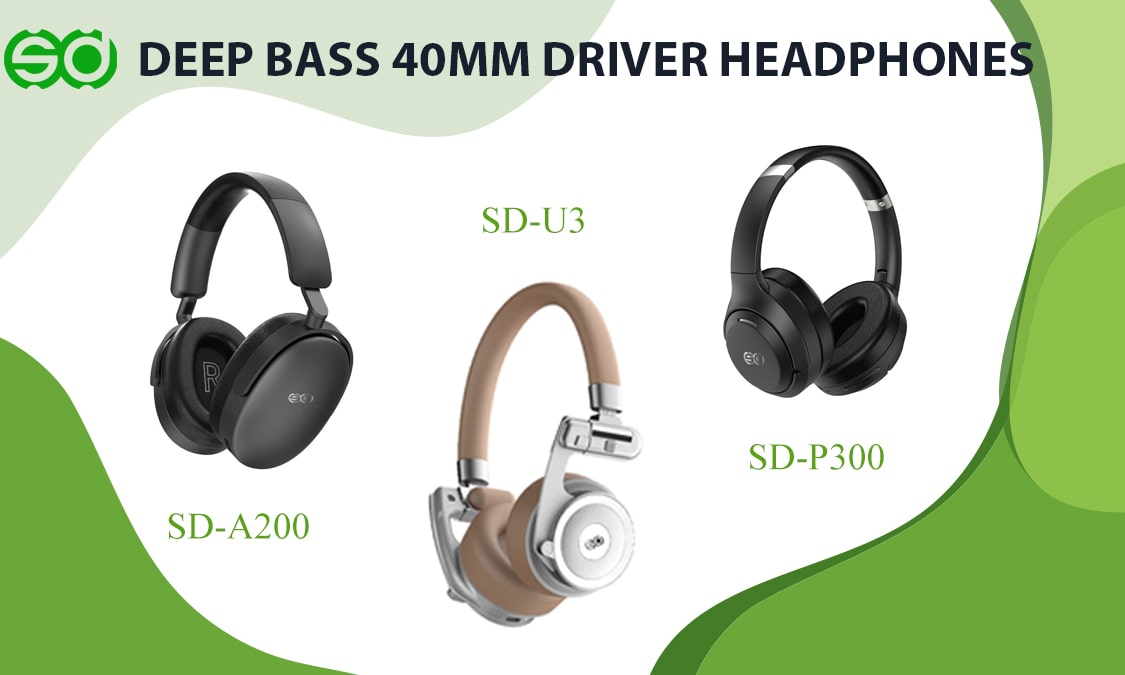 Deep Bass 40MM Driver Headphones