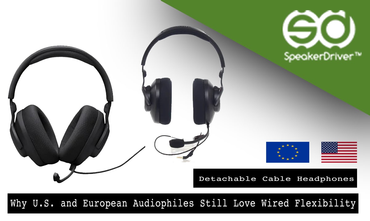 Detachable Cable Headphones: Why U.S. and European Audiophiles Still Love Wired Flexibility