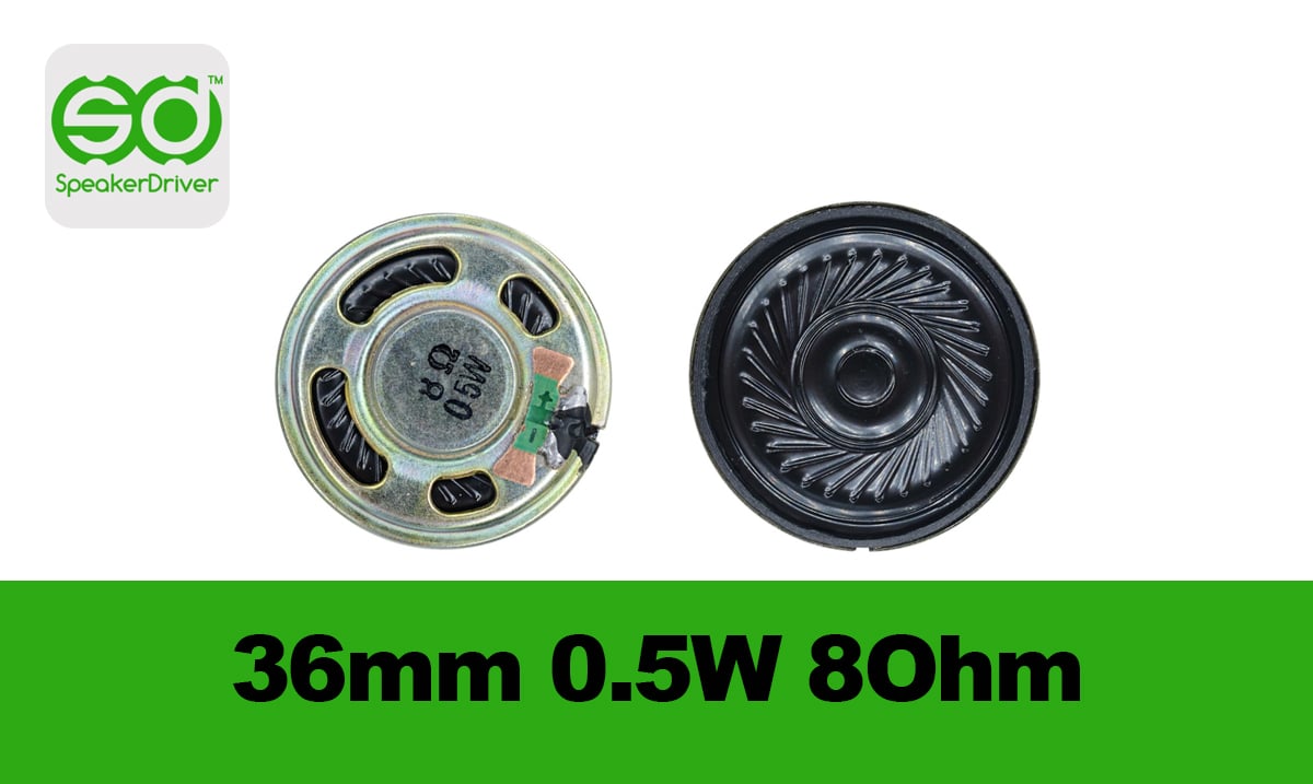 Diameter 36mm 0.5W 8OHM Trumpet (Buzzer): A Versatile Small Audio Speaker