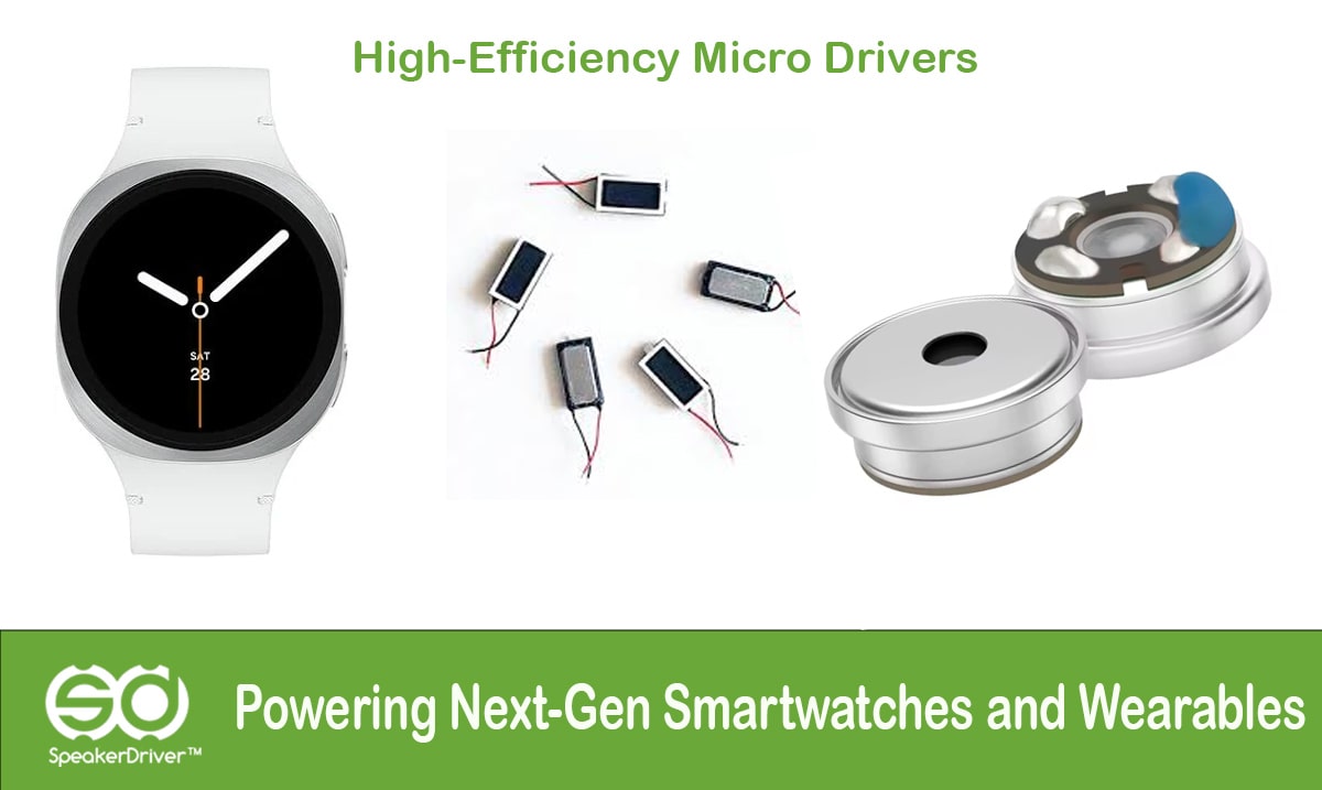 High-Efficiency Micro Drivers Powering Next-Gen Smartwatches and Wearables