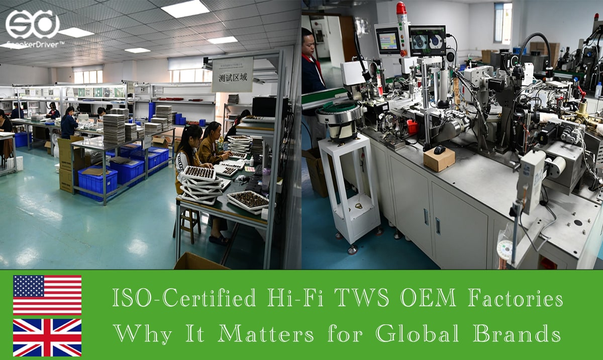 ISO-Certified Hi-Fi TWS OEM Factories: Why It Matters for Global Brands   