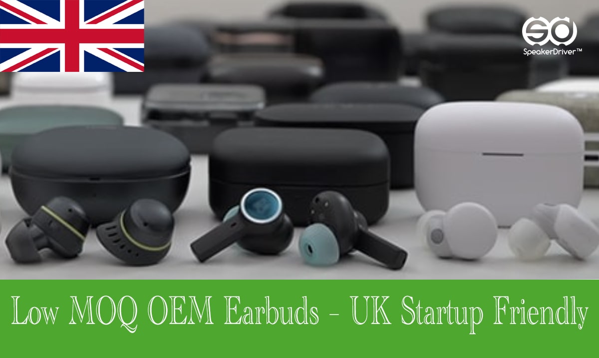 Low MOQ OEM Earbuds UK: Perfect for Small Brands and Kickstarter Projects