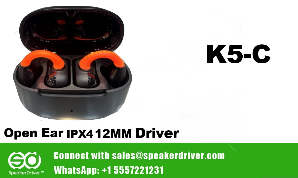 Open Ear Earphone Waterproof IPX4 12mm Driver - K5-C