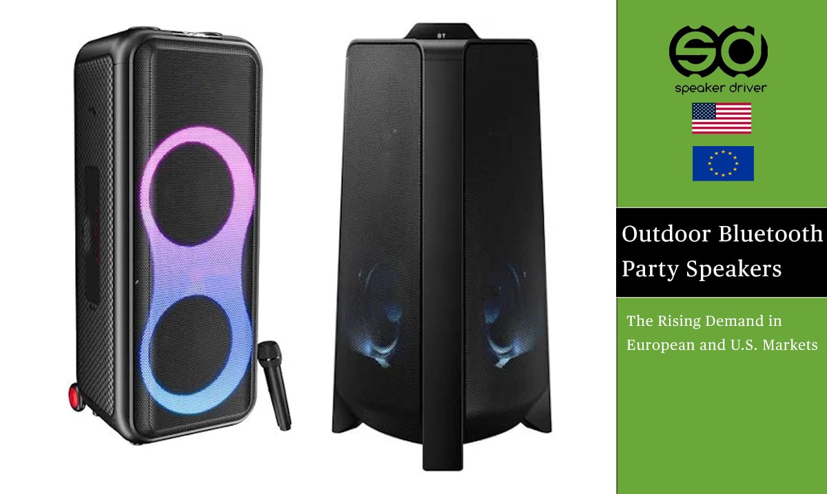 Outdoor Bluetooth Party Speakers: The Rising Demand in U.S. and European Markets