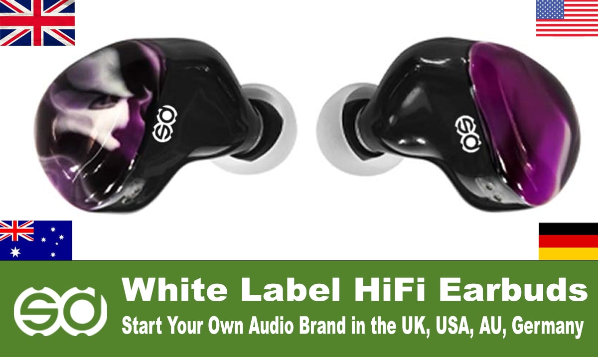 White Label HiFi Earbuds: Start Your Own Audio Brand in the UK, USA, AU, or Germany