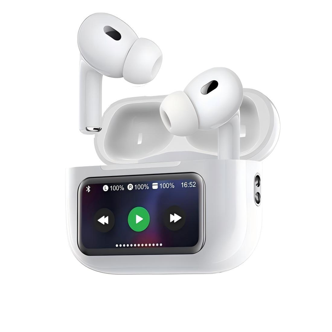SD-A9 | TWS Wireless Earbuds with Bluetooth 5.4, ANC/ENC Noise Cancellation, Digital Display & IPX4 | Best 13MM Driver for Earbuds