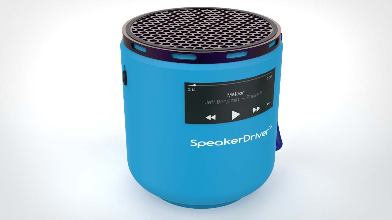 SD-BTP8W50 Luxury Touchscreen Bluetooth Speaker with TWS, Bass Boost & 8W Output